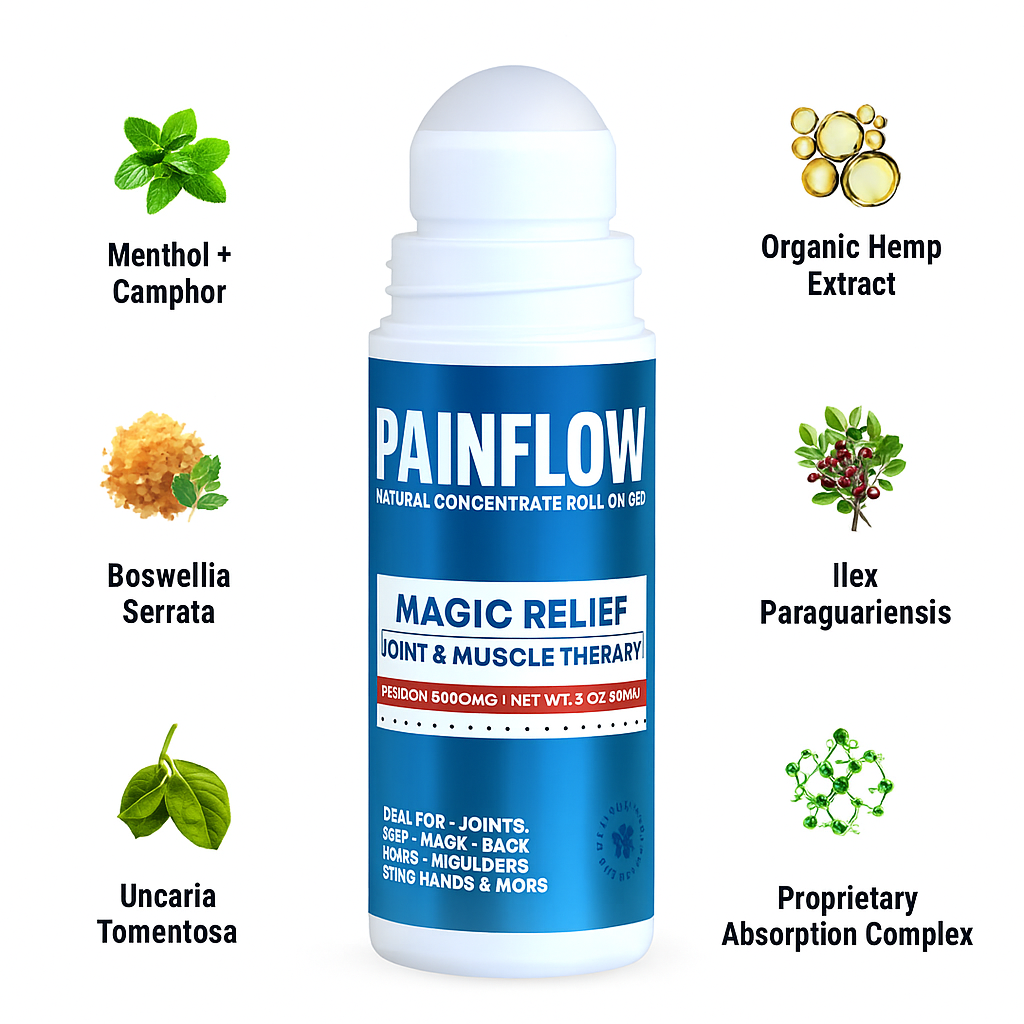 PainFlow – Advanced Roll-On Relief for Sciatica